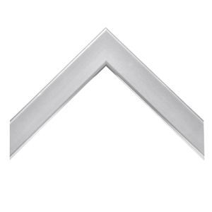 110BCM - Brushed Chrome Mirror Frame