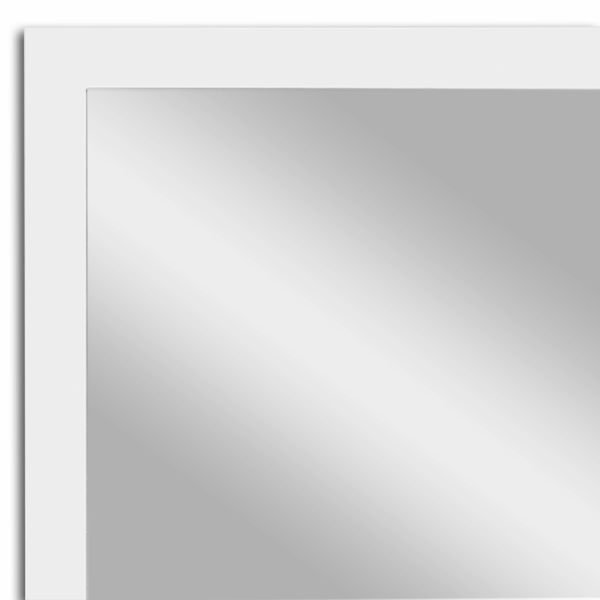 110W - Pure White Mirror Frame - Image 3