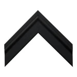 381BLK - Black Mirror Frame