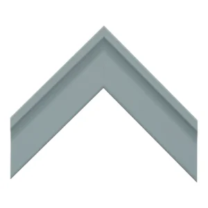 381S - Light Gray Mirror Frame