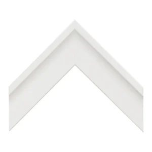 381W - White Mirror Frame
