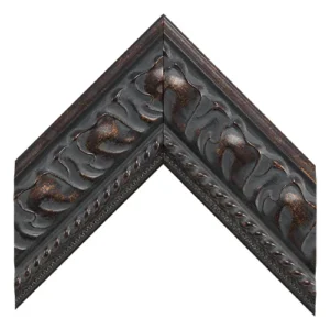 465B - Venetian Bronze Mirror Frame