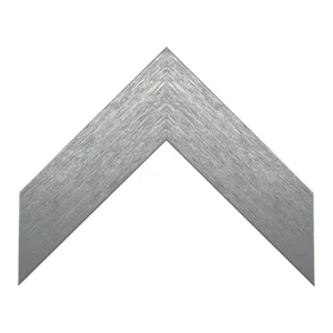 510BS - Brushed Silver Mirror Frame