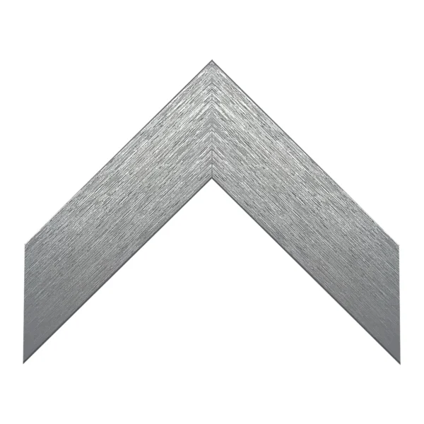 510BS - Brushed Silver Mirror Frame