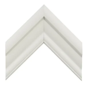 568W - White Mirror Frame