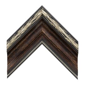 600B - Venetian Bronze Mirror Frame