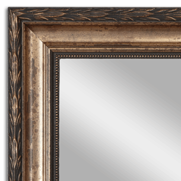 600RB - Antique Pewter Mirror Frame - Image 3