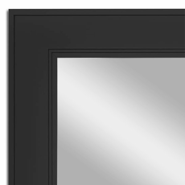 670BLK - Black Mirror Frame - Image 3