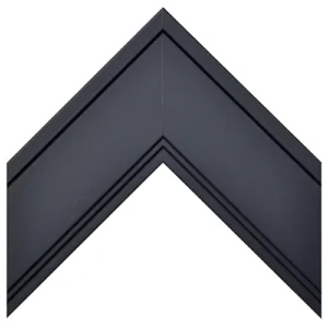 670BLK - Black Mirror Frame