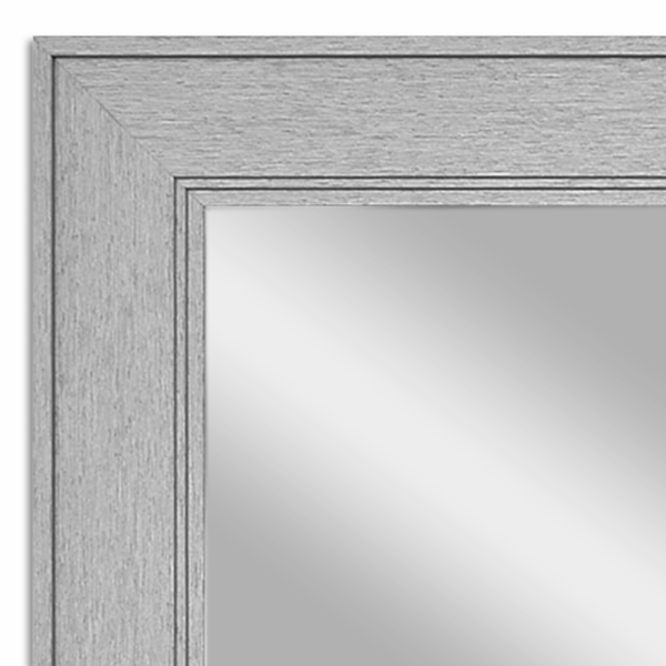 670BS - Brushed Silver Mirror Frame - Image 3