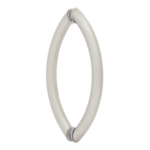 CRL Crescent Style Back-to-Back Pull Handles Without Metal Washers