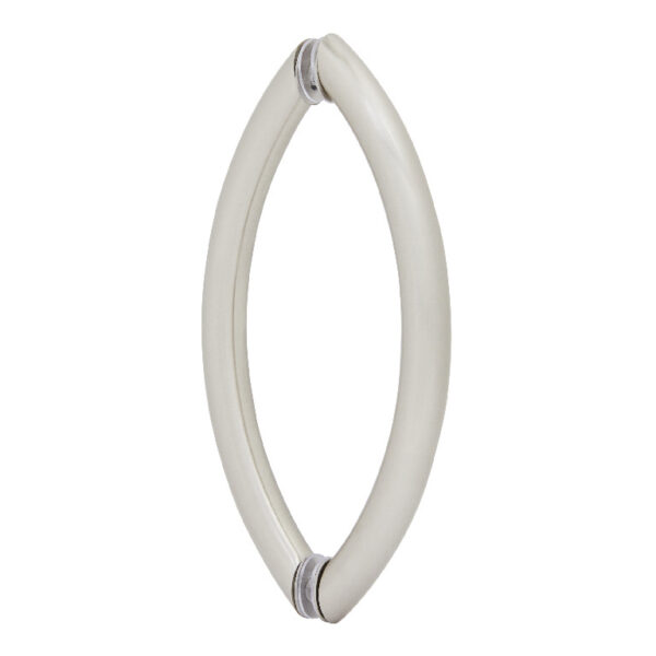 CRL Crescent Style Back-to-Back Pull Handles Without Metal Washers