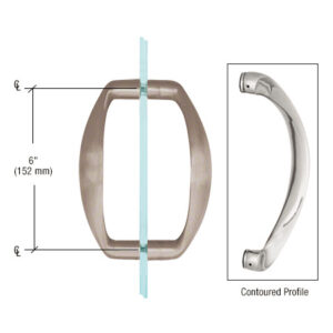 CRL Back-to-Back Sculptured Solid Pull Handle